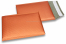 Luftpolstertaschen matt metallic umweltfreundlich - Orange 180 x 250 mm | Briefumschlaegebestellen.de