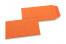 Farbigen Flachbeutel - Orange, 65 x 105 mm | Briefumschlaegebestellen.de