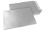 Farbige Briefumschläge Papier - Silber metallic, 229 x 324 mm | Briefumschlaegebestellen.de